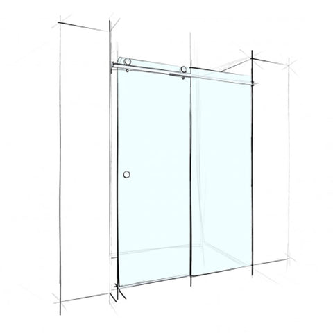 Verotti Sliding Wall-To-Wall 2 Panel