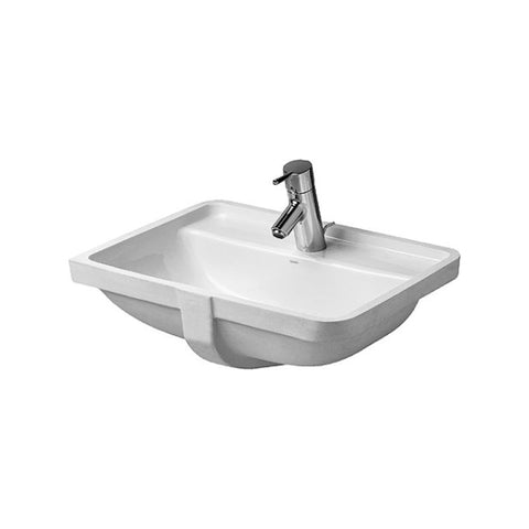 Duravit Starck 3 Vanity Basin - 1 Tap Hole - Gloss White