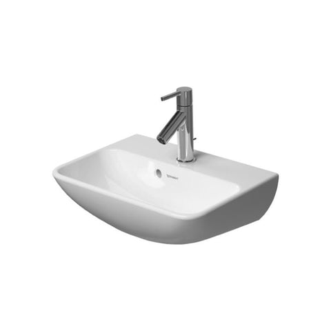 Duravit ME by Starck Handrinse Basin 1 Tap Hole - Gloss White