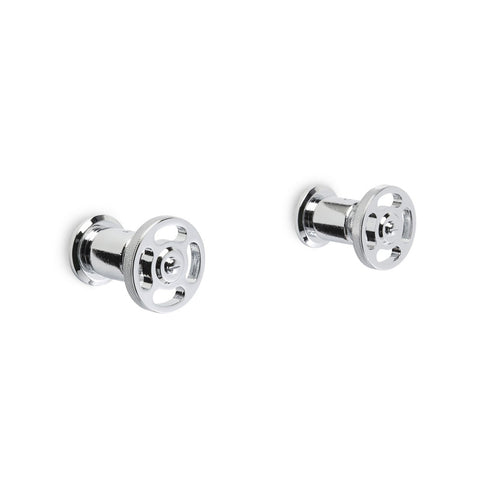 Brodware Industrica Wall Top Assemblies Cross Handles 1.6749.00.2.G1 - Chrome