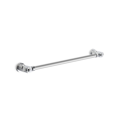 Brodware Manhattan Single Towel Rail Chrome 600mm 1.9155.60.0.G1