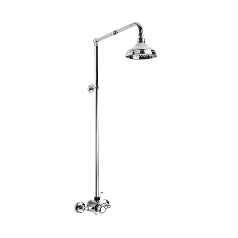 Brodware Winslow Lever Exposed Shower Set - Chrome