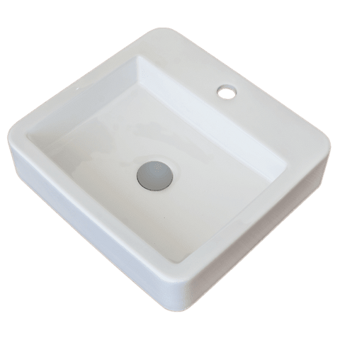 Gareth Ashton Poco Countertop 1 Tap Hole Basin - Gloss White