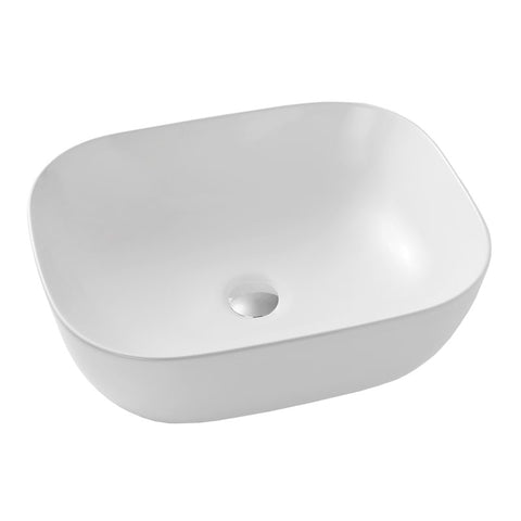 Gareth Ashton Poco Countertop Basin No Tap Hole + Plug - Gloss White