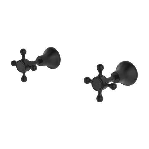 Fienza Wall Top Assemblies - Matte Black