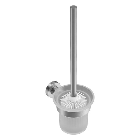 Bathe Bathroom Butler 4600 Premium Series Toilet Brush & Holder - Brushed Stainless Steel