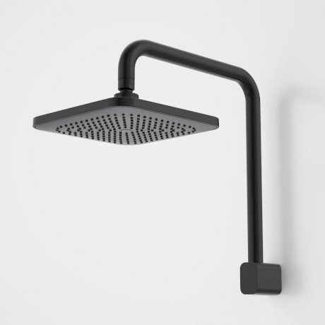 Caroma Luna Fixed Overhead Shower - Satin Black