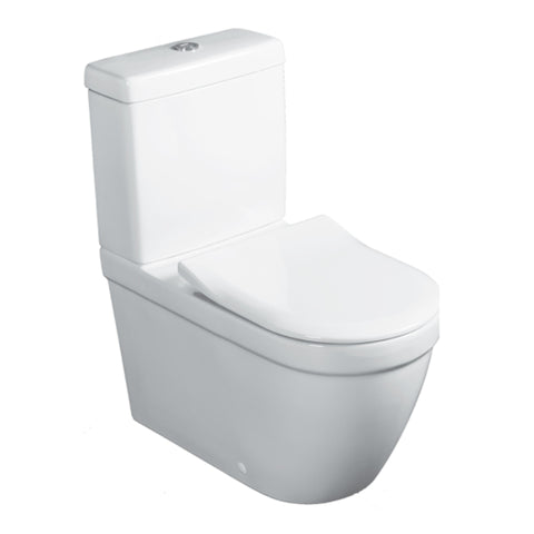 Villeroy & Boch Architectura 2.0 DirectFlush Ceramic Plus S or P-Trap BTW Toilet Suite - Back Entry