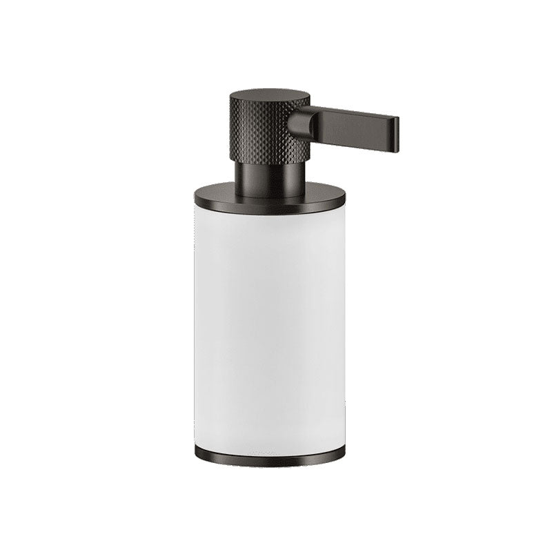 Gessi Inciso Standing Dispenser Holder Black Metal