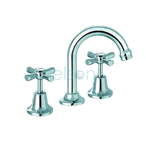 Elson Trent Basin Set - Chrome