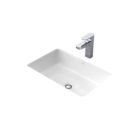 Caroma Cube 500 Under Counter Basin - Gloss White