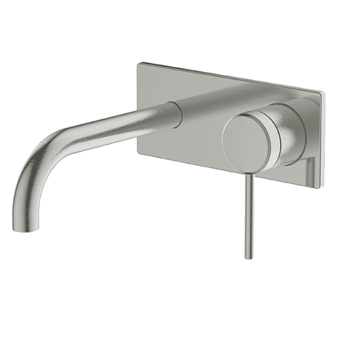 Gareth Ashton Poco Wall Basin/Bath Set 165mm – Brushed Nickel