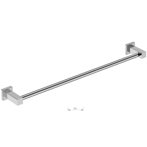 Bathroom Butler 8500 Series Wall Hung Single Towel Rail 650mm - Polished Stainless Steel