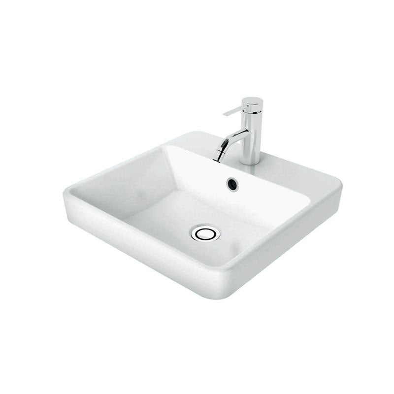 Carboni Seamless Inset Vanity Basin with 1 tap hole