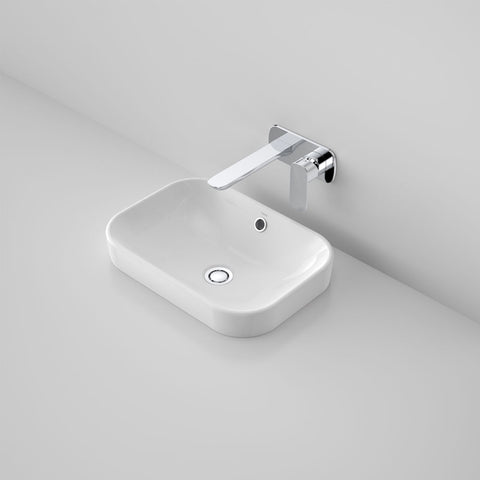 Caroma Luna Inset Basin (without tap landing) - Gloss White