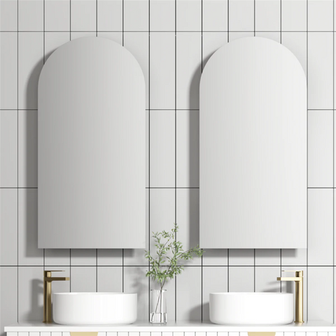 Cassa Design Archied 450mm Matte White Left Hinge Shaving Cabinet