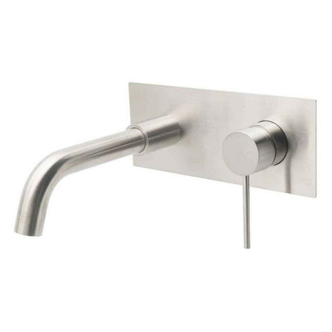 Verotti City Life Inox Wall Mounted Basin/Bath Mixer