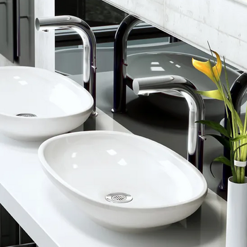 Victoria + Albert Calbrits 55 Above Counter Basin - Gloss White