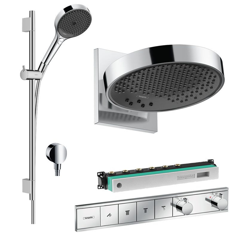 Hansgrohe Rainfinity Shower Set Package Chrome