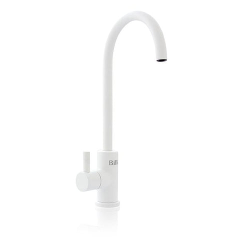 Billi B3000 Filter Tap with Round Slimline Dispenser Chilled - Matte White