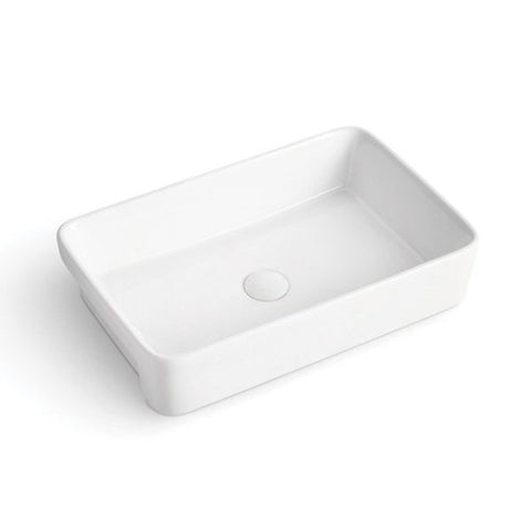 ADP Lino Semi-Recessed Basin - Gloss White