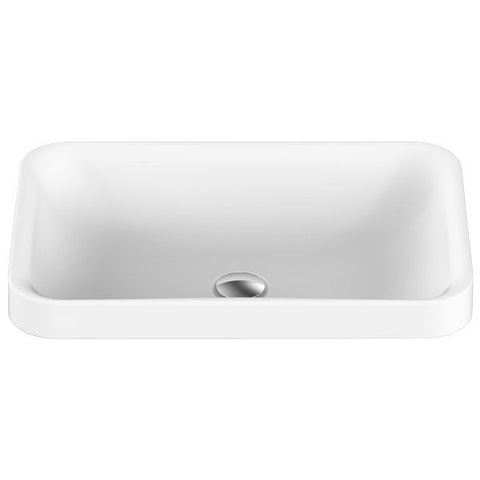 ADP Pride Semi-Inset Basin - Matte White