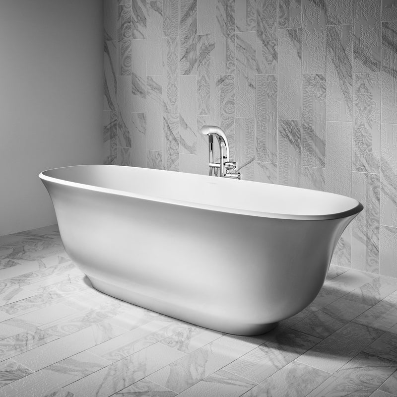 Victoria + Albert Amiata Freestanding Bath - Gloss White