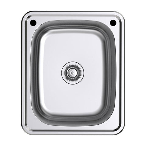 Argent Format 390 Laundry Sink Suds Rinse Bypass - 2 Tap Holes