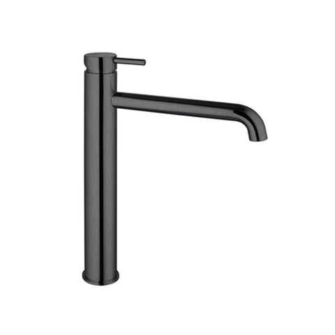 Argent Grace Vessel Basin Mixer - Gun Metal