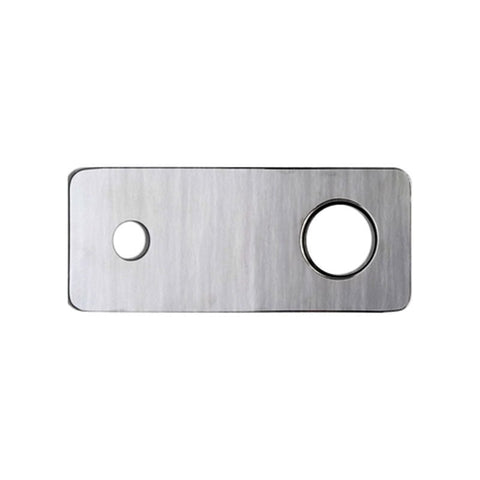 Argent Wall Mounted Basin & Bath Plate - Brushed Nickel
