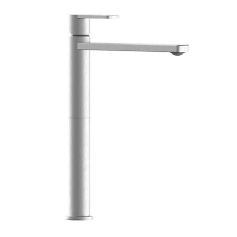 Armando Vicario Glam Hi Basin Mixer - Brushed Nickel