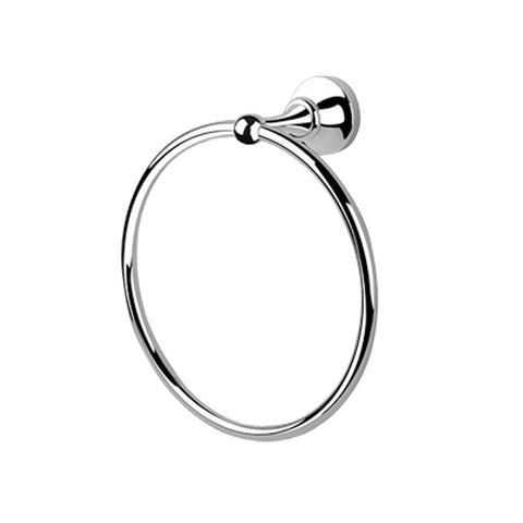 Armando Vicario Provincial Towel Ring - Chrome
