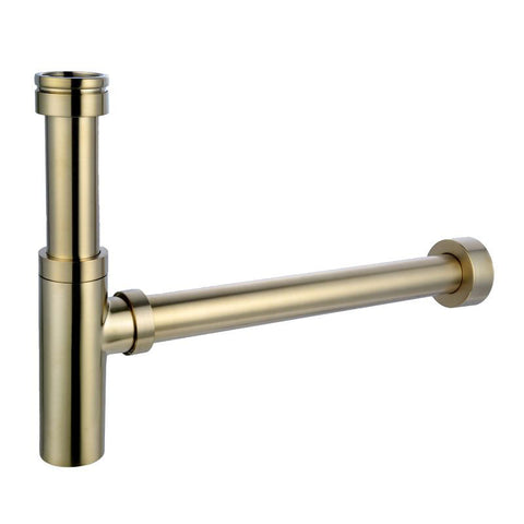Turner Hastings Aurora Adjustable Bottle P Trap - Brushed Brass