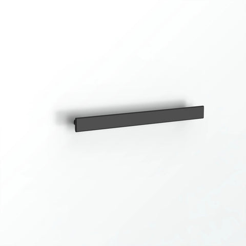 Avenir Folio 600mm Heated Towel Rail - Matte Black
