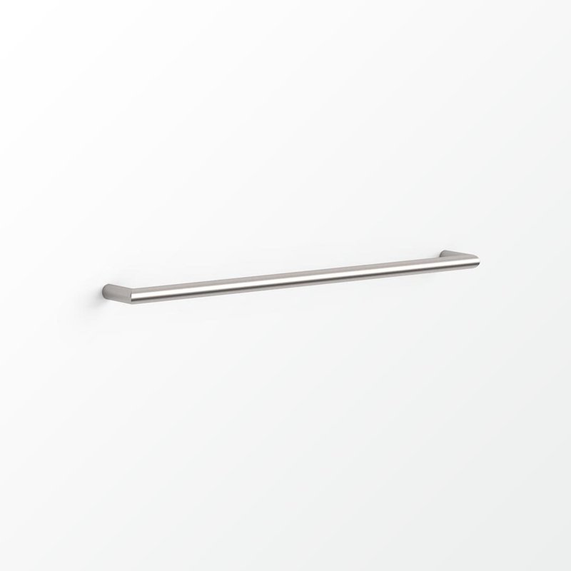 Avenir Solo Heated Towel Rail 850mm Brushed Stainless Steel