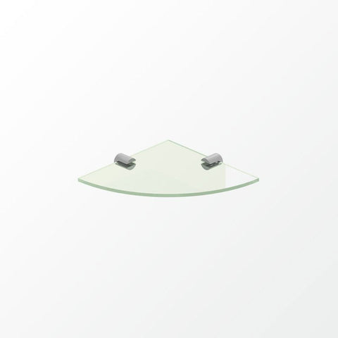 Avenir Universal Corner Glass Shelf - Round