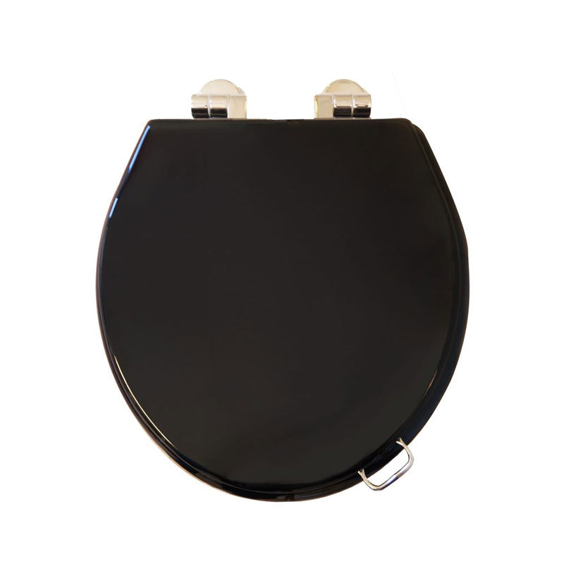 Turner Hastings Birmingham Close Coupled Toilet Black Seat