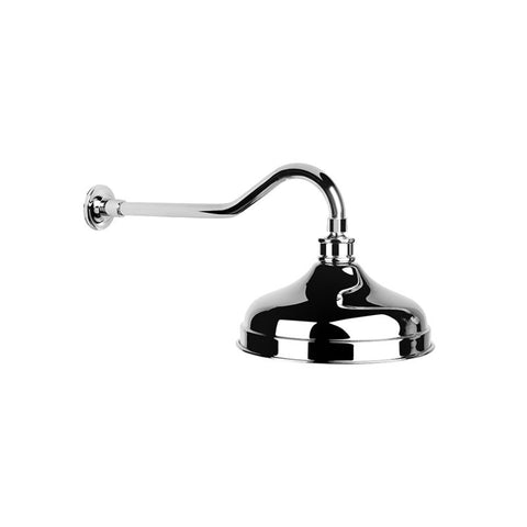 Brodware Neu England Shower Rose & Arm - Chrome