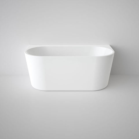 Caroma Urbane II 1400mm Back to Wall Bath No Overflow - Gloss White