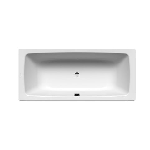 Kaldewei Cayono Duo 1700mm Steel Enamel Built In Bath with Multifiller and Overflow - Gloss White