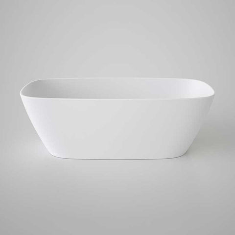 Caroma Contura 1700mm Freestanding Bath No Overflow - Gloss White