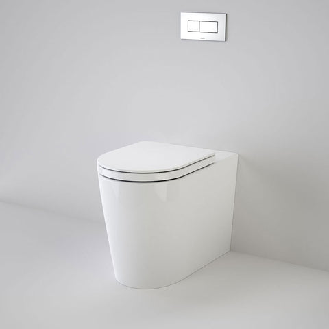Caroma Liano Cleanflush Easy Height Invisi Series II Wall Faced Toilet Suite