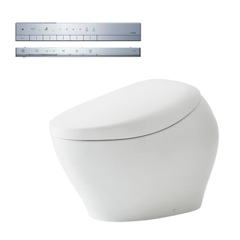 TOTO Neorest NX I Floor Mounted Smart Toilet - Silver