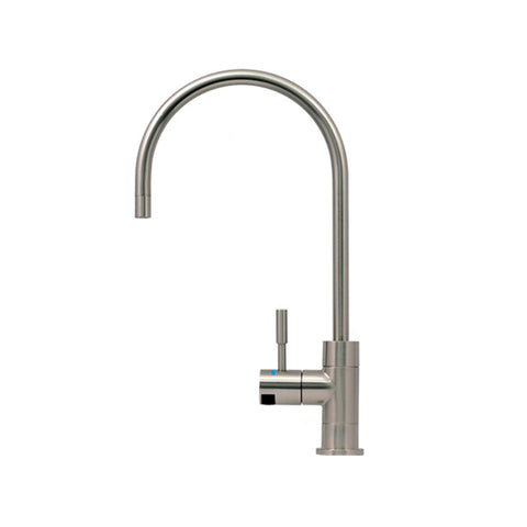 Puretec High Loop, 1-4 Turn Filter Tap - Brushed Nickel