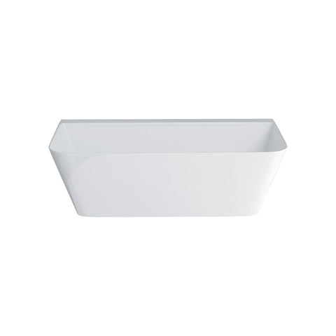 Gareth Ashton Patinato Petite 1524mm Freestanding Clearstone Bath - Gloss White
