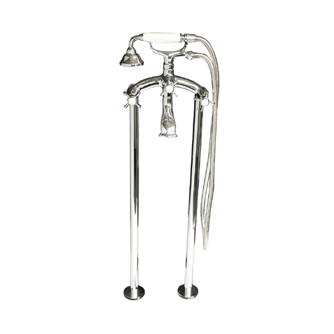 Parisi Hermitage Bath Filler with Hand Shower - Chrome