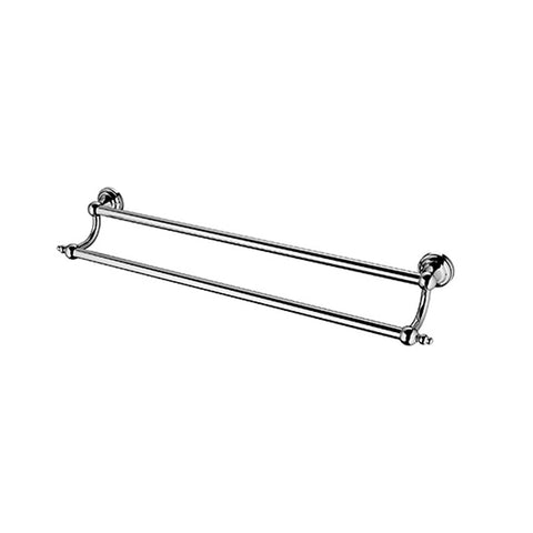 Parisi Hermitage Double Towel Rail 600mm - Chrome