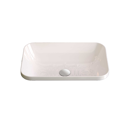 Parisi Gio Evolution 60 Inset Basin - No Tap Hole - Gloss White