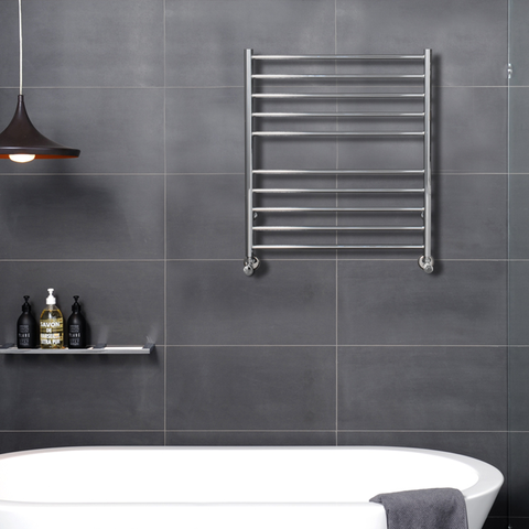 Hydrotherm HW2 Hydronic 600 Heated Towel Rail - Chrome
