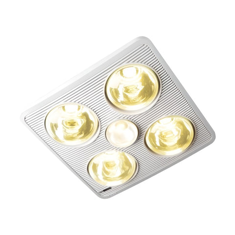 IXL Premium Silhouette 3 In 1 Heat Lamp, Light & Vent 12301